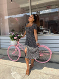 KERR STREET BLACK FLORAL DRESS