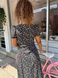 KERR STREET BLACK FLORAL DRESS