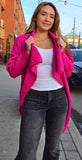 VELVET PINK SOFT OPEN CARDI