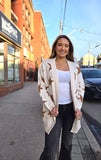 CLINTON GOLD STAR MILK CARDIGAN
