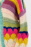 HAVEN RAINBOW STRIPE CARDIGAN