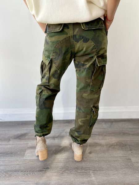 Camouflage Capri Cargo Pants – Wild Luxe Boutique