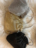 KENDELL GOLD SEQUIN BUCKET CLUTCH