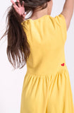MAYA YELLOW MIDI DRESS MADE IN CANADA🇨🇦