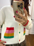 POPSICLE POCKET CARDI MULTI BUTTONS