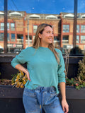 SPARROW SAGE TEAL SWEATSHIRT MADEINCANAD