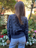 MALAGA MIDNIGHT FLORAL SWEATER