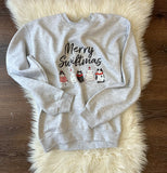 SWIFTMAS CATS GREY SWEATSHIRT