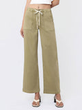 HERB PULL UP KHAKI VERVET BEACH PANT