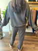 NYLA STARRY CHARCOAL SWEATSHIRT VINTAGE