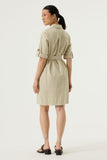 TORTOUISE SHELL CELERY DENIM DR