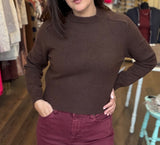 CLASSICO BROWN EASY SWEATER