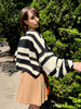 WALDO STRIPE SHORT CARDI
