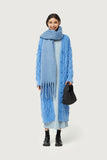 MID OCTOBER BLUE KNIT DUSTER