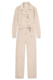 MIU DOESKIN CORD JUMPSUIT