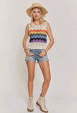 O'BRIEN STRIPE KNIT TANK