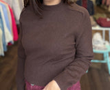 CLASSICO BROWN EASY SWEATER