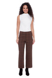 🇨🇦 JENNY CHESTNUT CROP WIDELEG PULL UP PANT