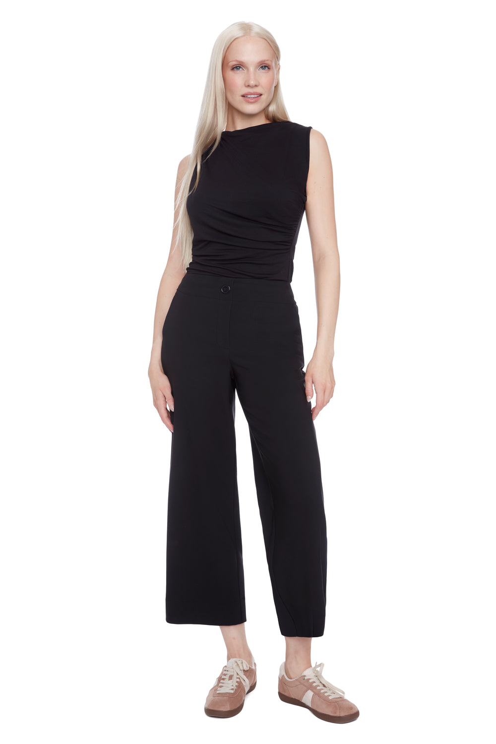 🇨🇦 JACKIE AMALFI BLACK WIDE LEG CROP