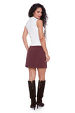 🇨🇦 VERONICA CLOUD ROUCH S/LESS TOP CANADA