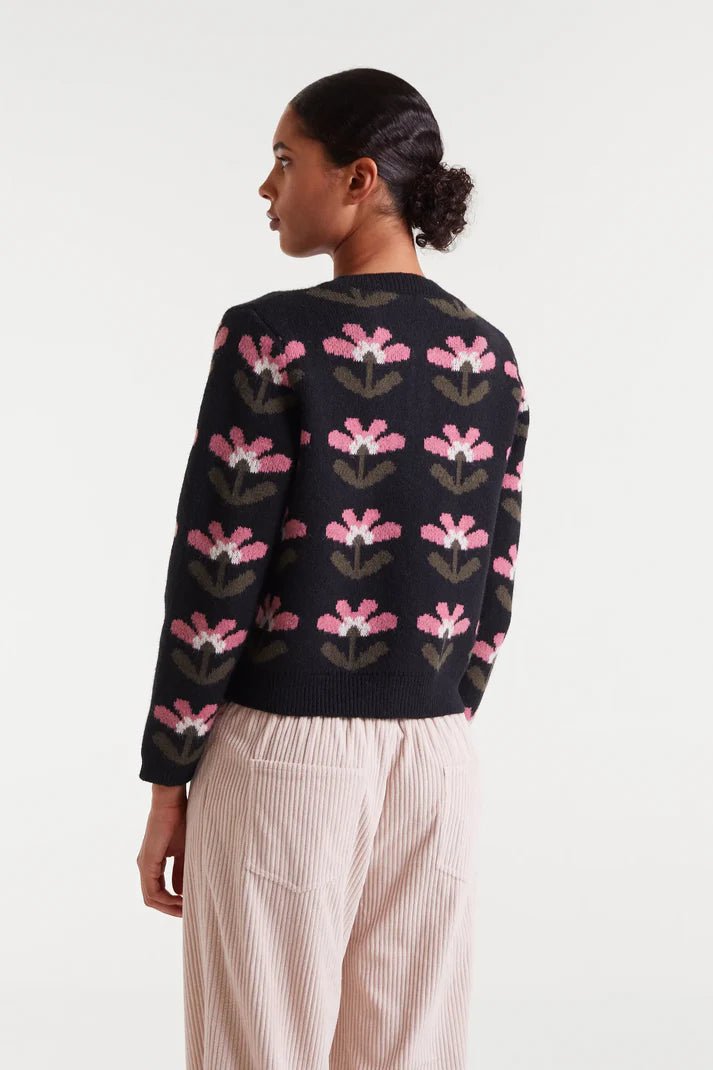 BABOUSHKA FLORAL CARDIGAN
