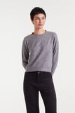 MARLENE GREY COLOURED STONES SWEATER