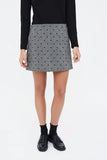 HEARTS TWEED GREY SKIRT