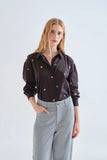 CANDY HEARTS EMBROIDER BUTTONDOWN COMPANIA