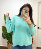 SPARROW AQUA MIX SWEATSHIRT MADEINCANADA