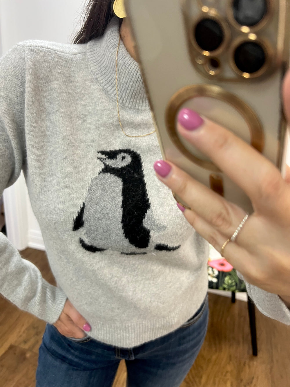 PENGUIN IT'S A GREY FUNNEL DAY SWEATER