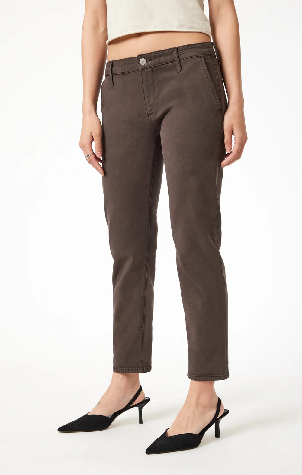 BROOKE BROWN LUXE TWILL JEANS