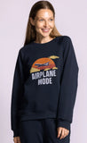 AIRPLANE MODE NAVY SWEATSHIRT