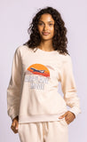 AIRPLANE MODE BEIGE SWEATSHIRT