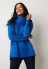 ROYAL INGRID 2 POCKET SWEATER W/SNOOD