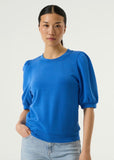 MODAL COBALT CAP SLEEVE LIKE BUTTER TOP