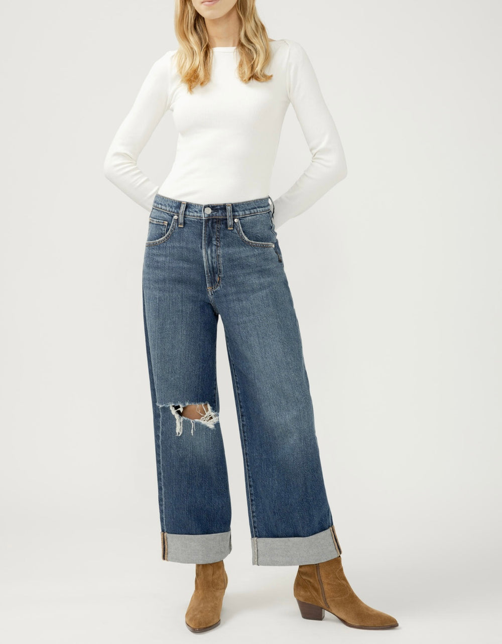 BE EASY WIDE LEG CROP THELMA CANADA