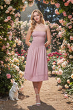 YOLK SMOCK DUSTY PINK TUBE DR