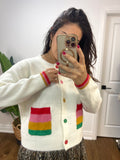 POPSICLE POCKET CARDI MULTI BUTTONS