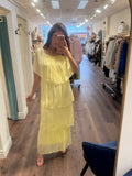 BIA SILKY TIER YELLOW MAXI