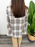 ROCKER PLAID PATCHED BLAZER