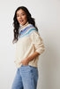 SIERRA SKY FAIRISLE COTTON SWEATER