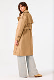 PEEP SHOW SANDY TAN TRENCH COAT