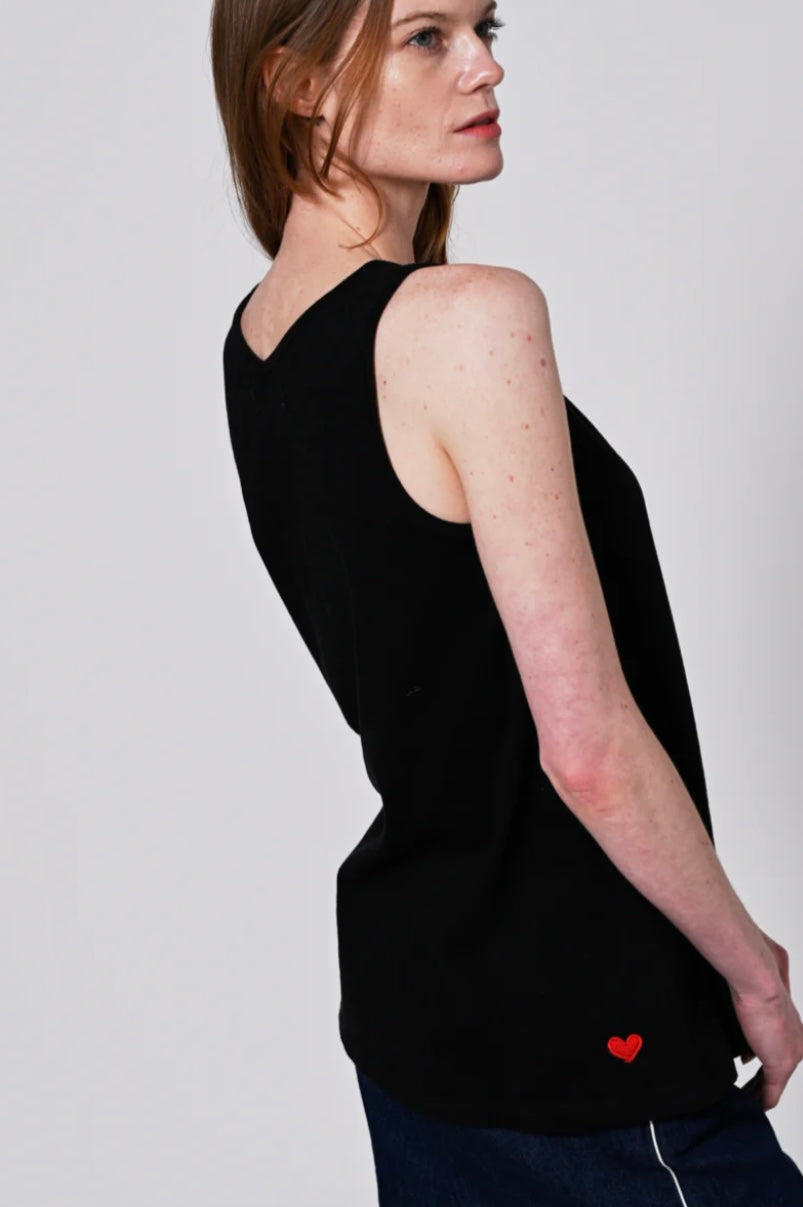 ESTELLE BLACK SWING TOP