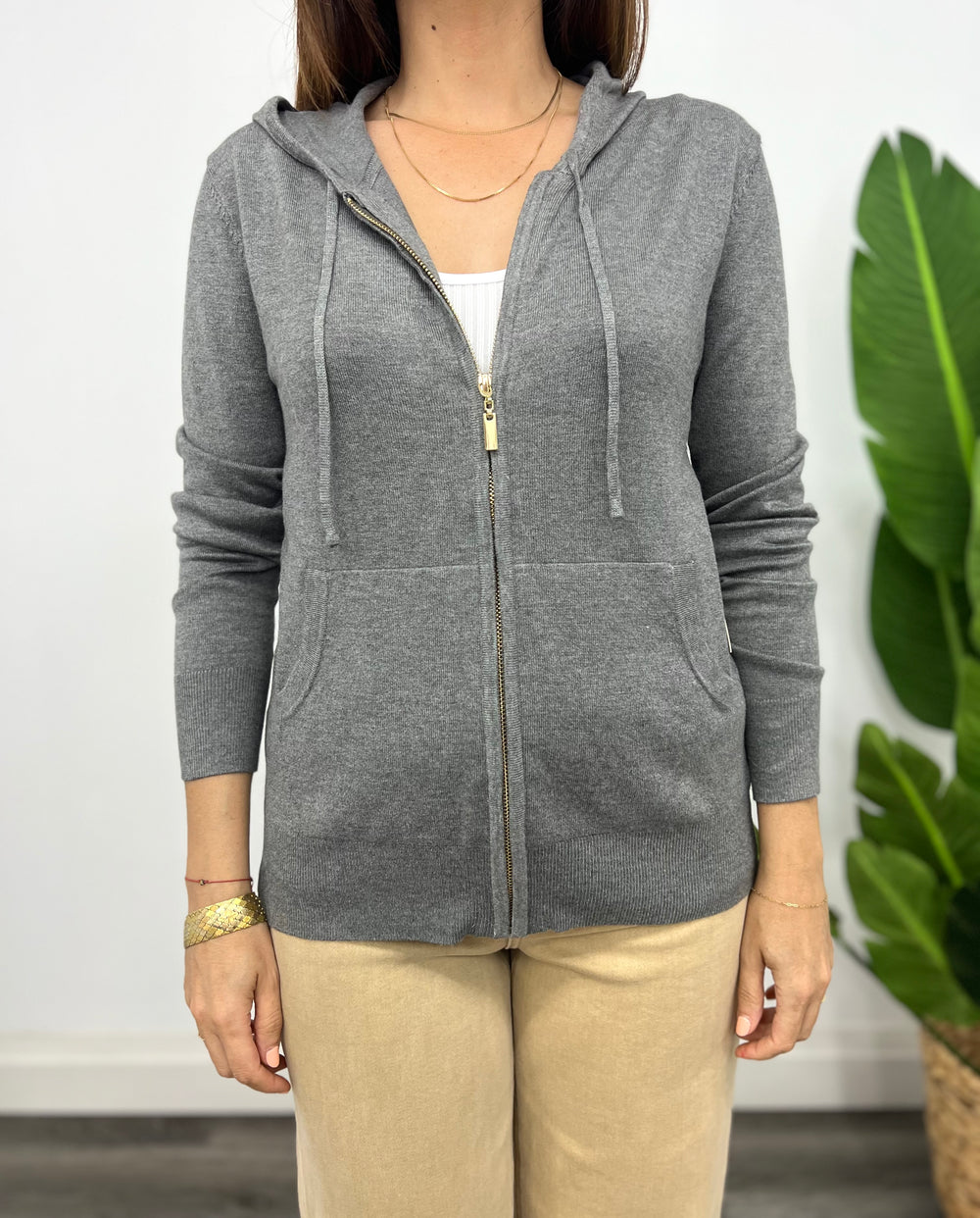 SORELLA ZIPUP HEATHER GREY ALL PURPOSE