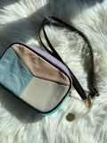 UPCYCLE LEATHER OCEAN MEDIUM CROSSBODY