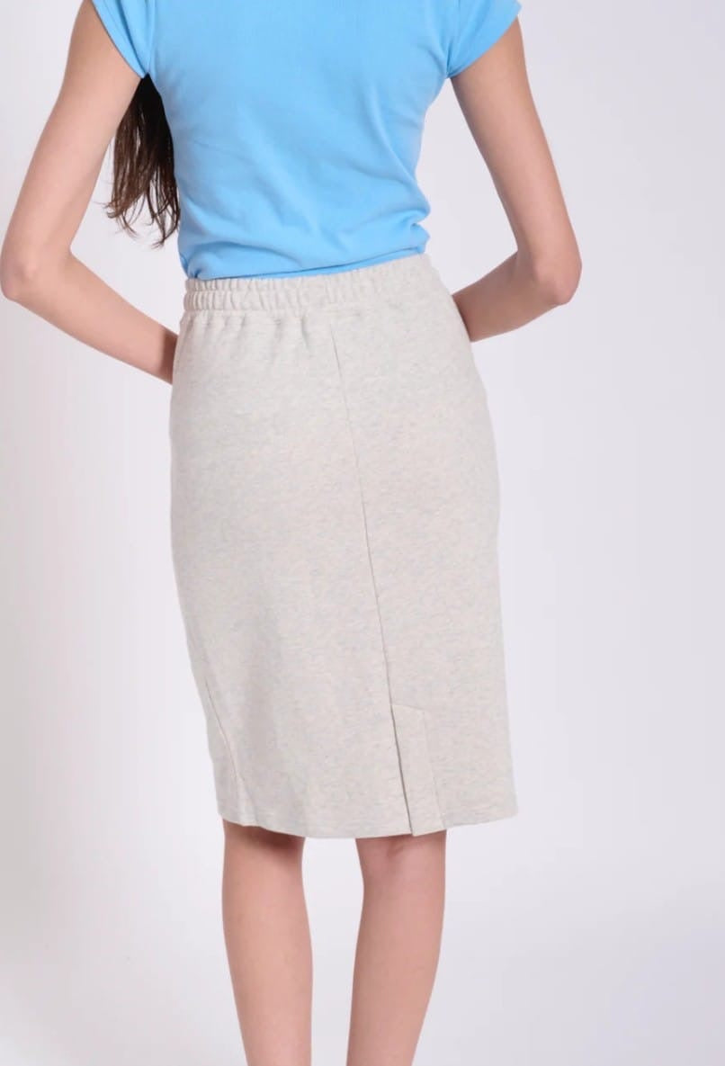 KASIA EGGSHELL MID SKIRT 🇨🇦