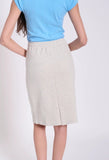 KASIA EGGSHELL MID SKIRT 🇨🇦