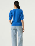 MODAL COBALT CAP SLEEVE LIKE BUTTER TOP