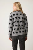 BEAR NAKED GREY SWEATER MADE IN CANADA