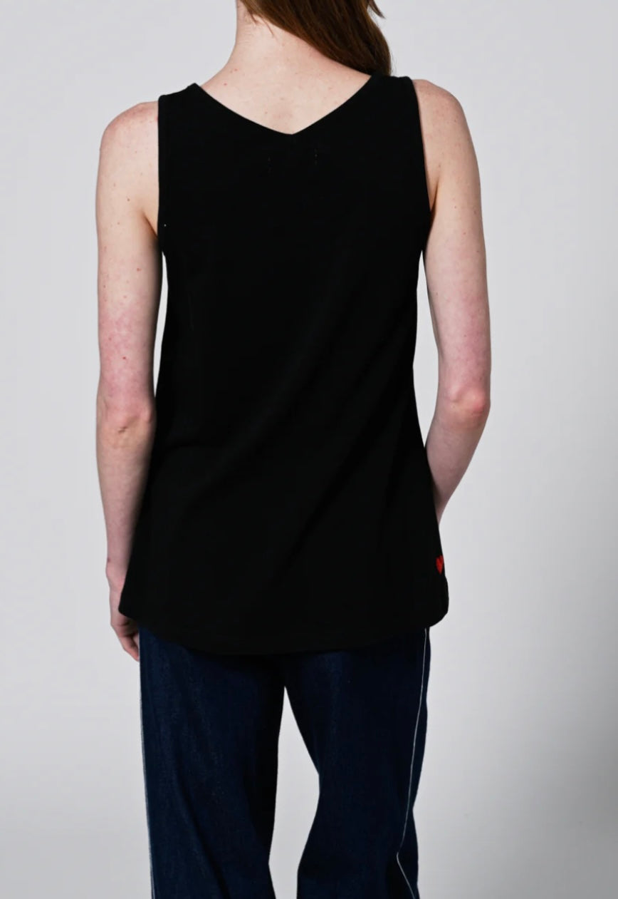 ESTELLE BLACK SWING TOP